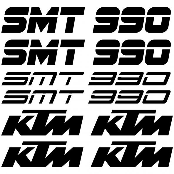 Sticker Masters Ktm 990 Smt Sticker Set