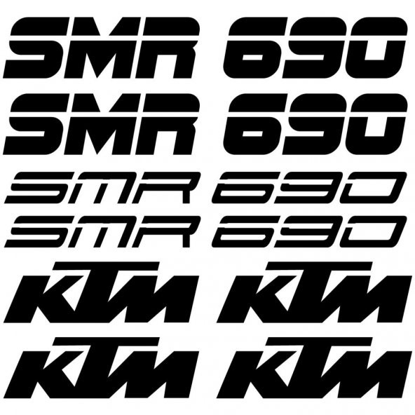 Sticker Masters Ktm 690 Smr Sticker Set