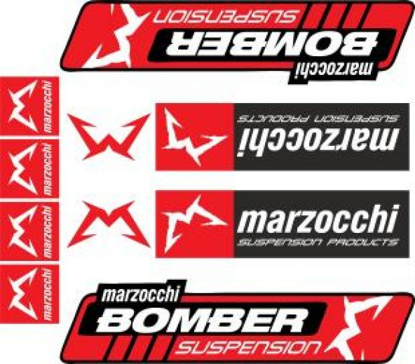 Sticker Masters Marzocchi Bomber Bisiklet Sticker ürün görseli