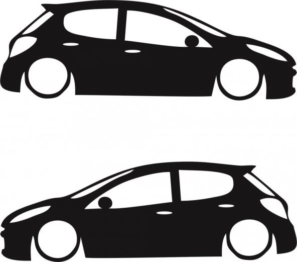 Sticker Masters Peugeot 207 Sticker ürün görseli