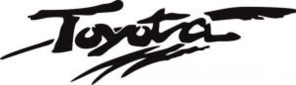 Sticker Masters Toyota Arka Cam Oto Sticker ürün görseli