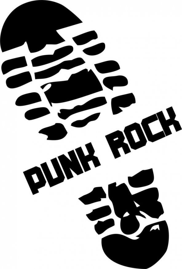 Sticker Masters Punk Rock Foot Sticker ürün görseli