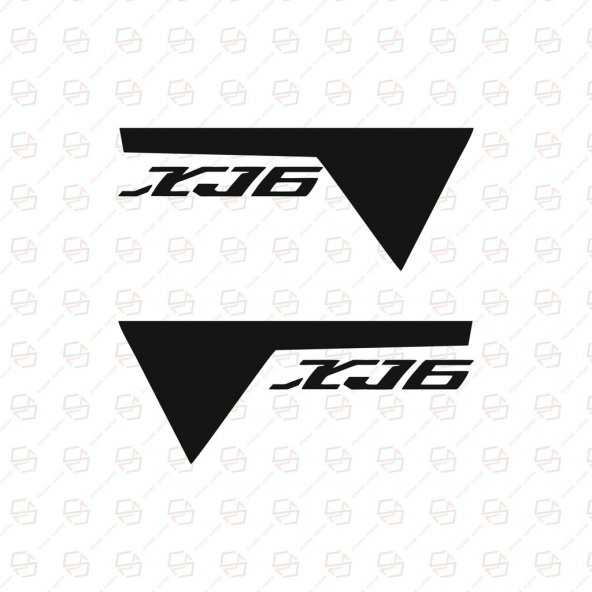 Sticker Masters Yamaha Xj6 Sticker Set