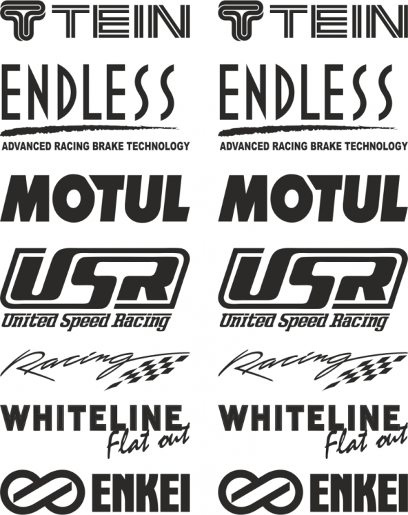 Sticker Masters Subaru Set Sticker 2 ürün görseli