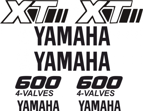 Sticker Masters Yamaha Xt600 Sticker Set