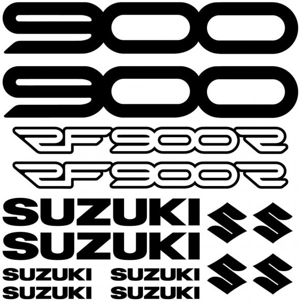 Sticker Masters Suzuki RF900R Sticker Set