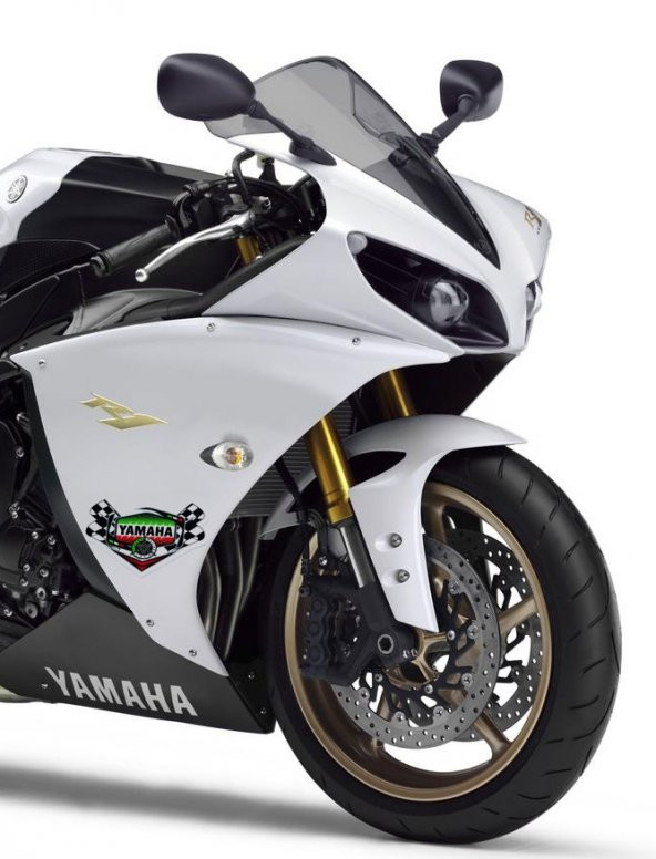 Sticker Masters Yamaha Racing Team Logo Sticker - Resim 2