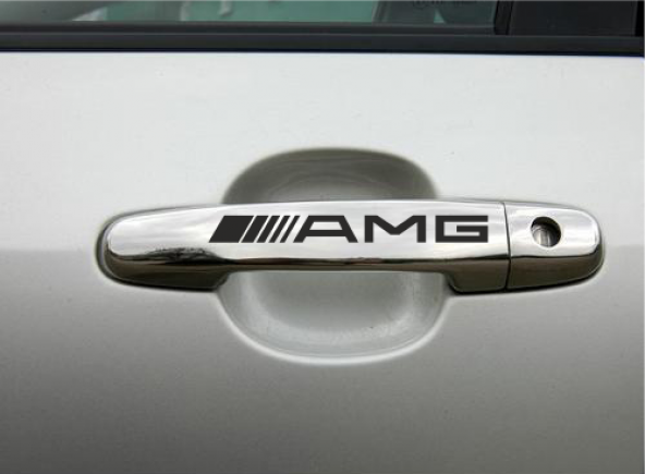 Sticker Masters Mercedes Amg Kapı Kolu ve Jant Sticker Seti