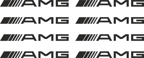 Sticker Masters Mercedes Amg Kapı Kolu ve Jant Sticker Seti - 2