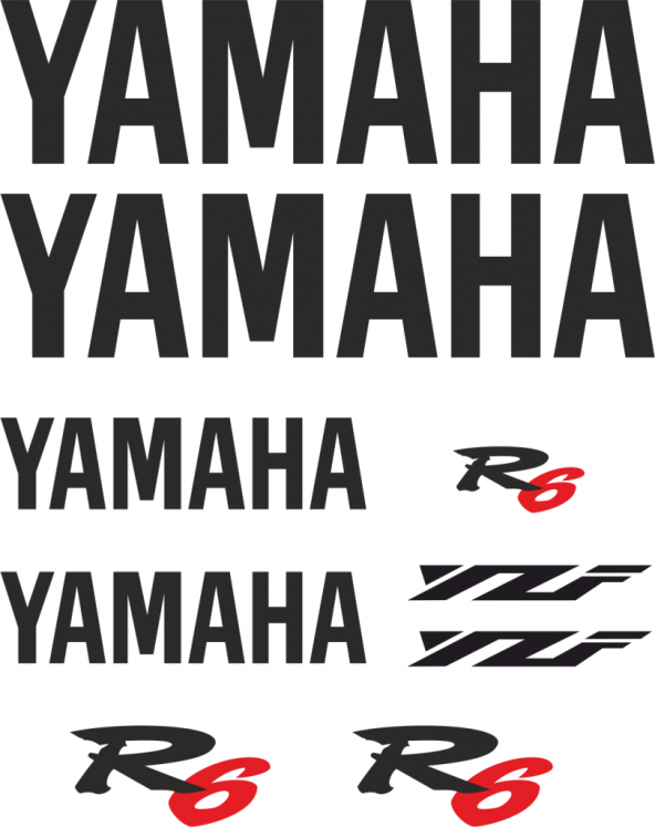 Sticker Masters Yamaha Yzf R6 Sticker Set