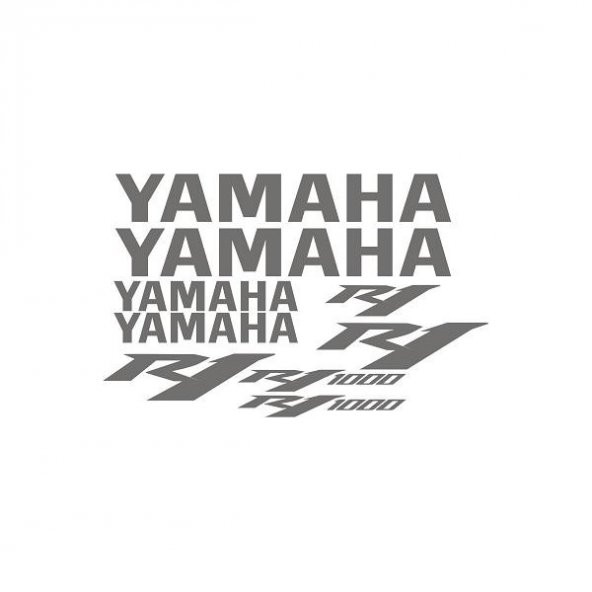 Sticker Masters Yamaha R1 Sticker Set