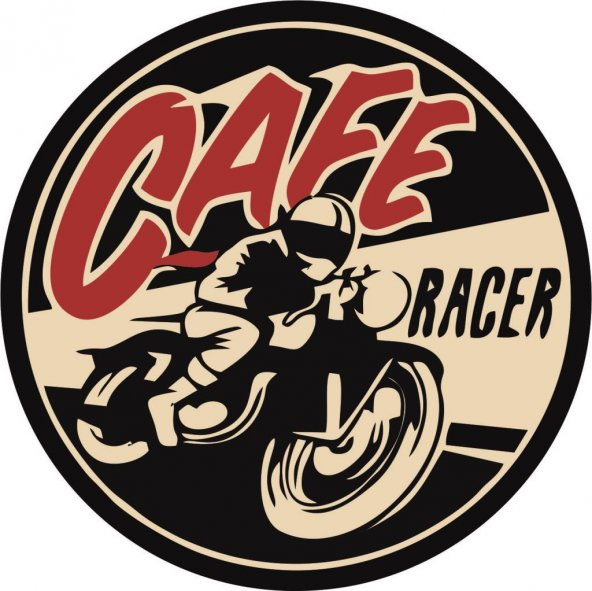 Sticker Masters Cafe Racer-1 Sticker ürün görseli