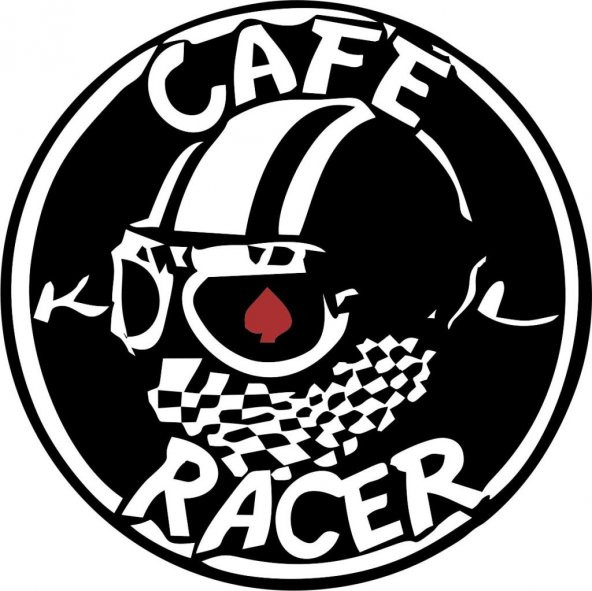 Sticker Master Cafe Racer Sticker2 Araba Oto Pc Bilgisayar Etiket Çıkartma ürün görseli