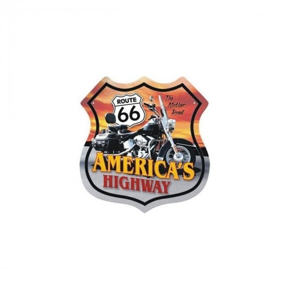 Sticker Masters Route 66 America Sticker