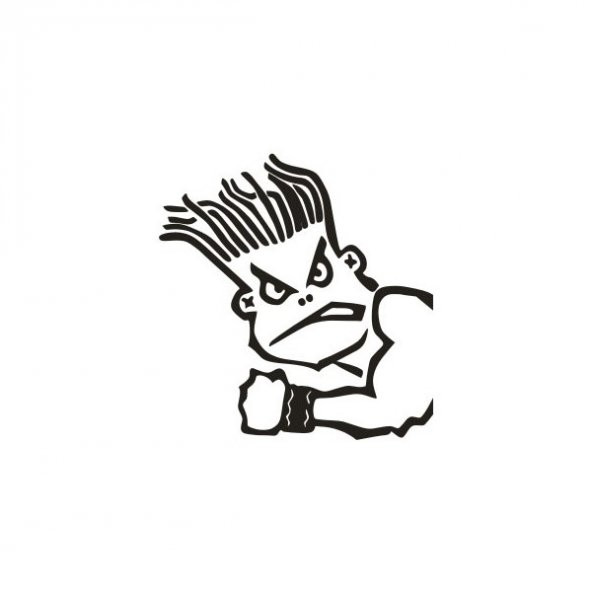 Sticker Masters Boy No Fear Sticker ürün görseli