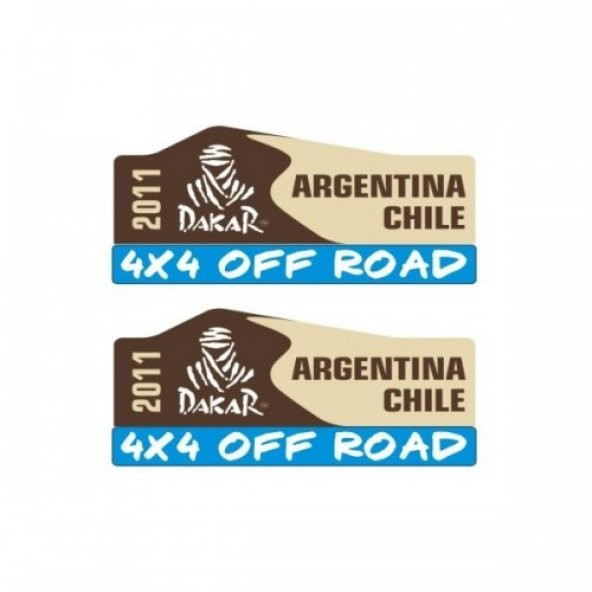 Sticker Masters Argentina Dakar Sticker