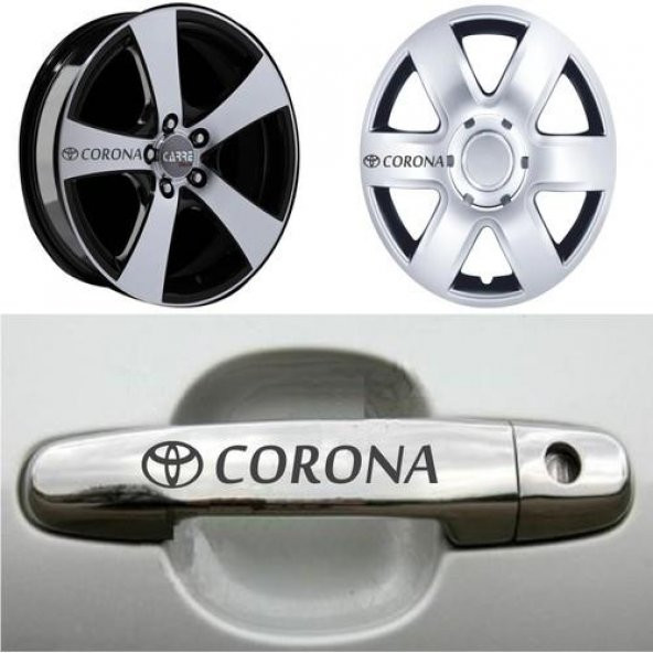 Sticker Masters Toyota Corona Kapı Kolu Jant Sticker ürün görseli