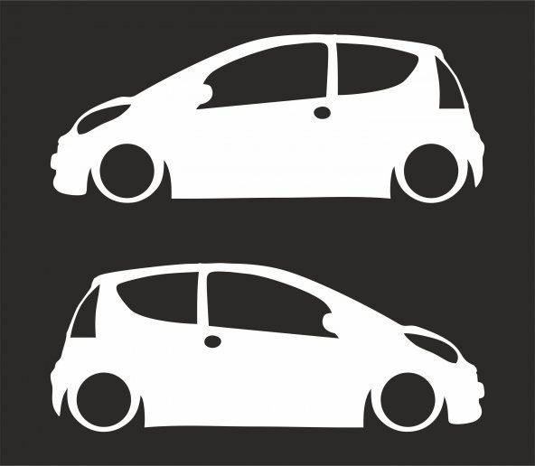 Sticker Masters Citroen C1 Basık Araç Sticker ürün görseli