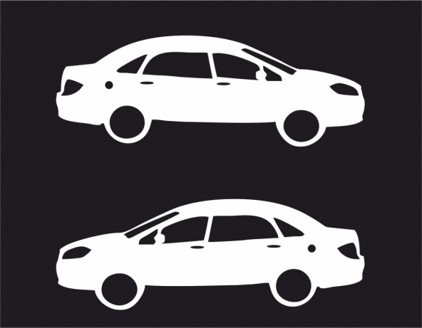 Sticker Masters Linea Basık Araç Sticker ürün görseli