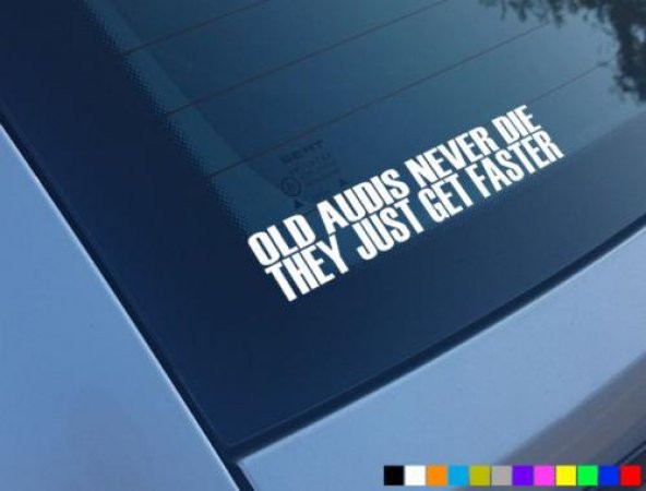 Sticker Masters Old Audi Sticker