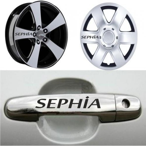 Sticker Masters Kia Sephia Kapı Kolu Jant Sticker ürün görseli