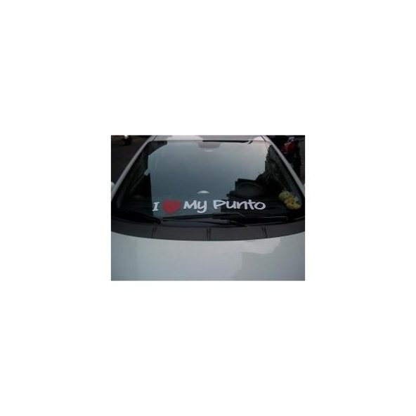 Sticker Masters I Love My Punto Sticker