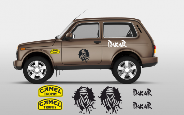 Sticker Masters Lada Niva Sticker Set-2