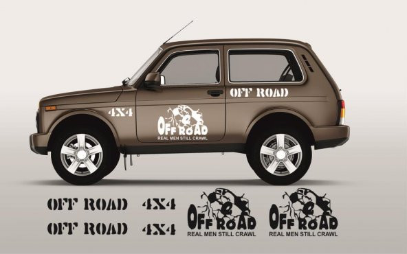 Sticker Masters Lada Niva Sticker Set-1