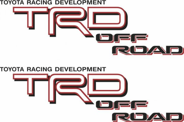 Sticker Masters Toyota Jeep Trd Sticker Off Road ürün görseli