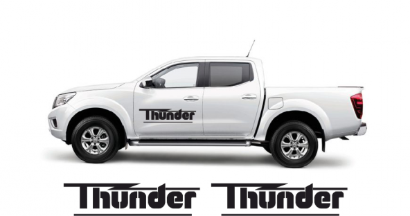 Sticker Masters Nissan Navara Thunder (Şimşek) Sticker ürün görseli