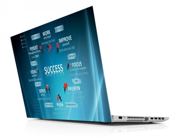 Sticker Masters Motivational Laptop Sticker ürün görseli