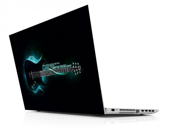 Sticker Masters Music Guitar Laptop Sticker