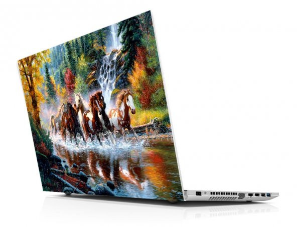 Sticker Masters Koşan Atlar Laptop Sticker ürün görseli