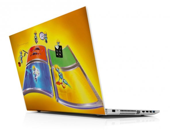 Sticker Masters Bilgisayar Temizliği Laptop Sticker ürün görseli