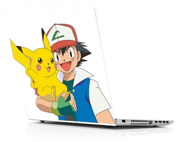 Sticker Masters Pokemon Ash And Picachu Hug Laptop Sticker ürün görseli