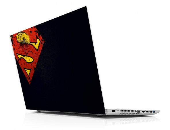 Sticker Masters Superman Logo Scratch Laptop Sticker ürün görseli