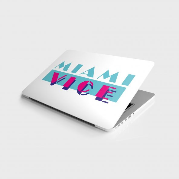 Sticker Masters Miami Vice Laptop Sticker ürün görseli