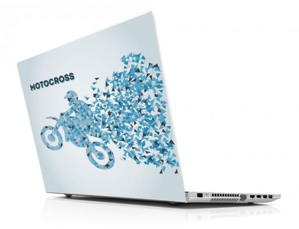 Sticker Masters Motocross Laptop Sticker ürün görseli
