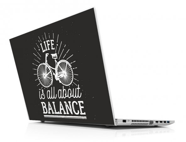 Sticker Masters Bisiklet Laptop Sticker ürün görseli