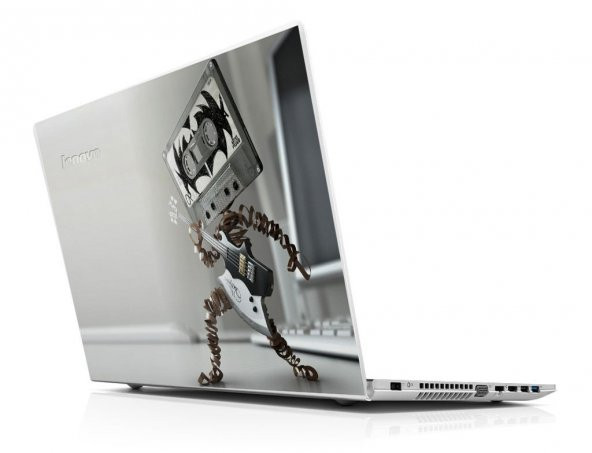 Sticker Masters Kaset ve Gitar Laptop Sticker ürün görseli 1