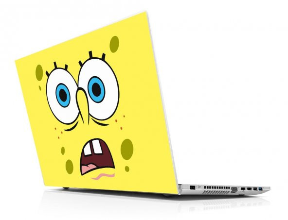 Sticker Masters Sponge Bob Confused Laptop Sticker