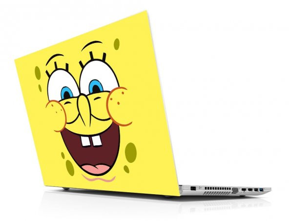 Sticker Masters Sponge Bob Fat Laptop Sticker ürün görseli