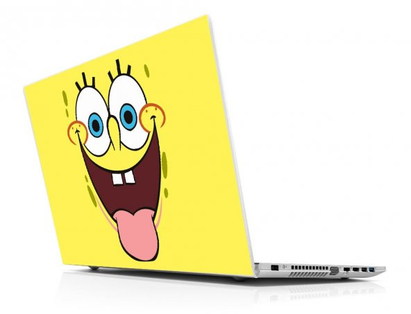 Sticker Masters Sponge Bob Tongue Laptop Sticker ürün görseli