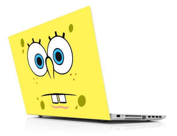 Sticker Masters Sponge Bob Waking Laptop Sticker ürün görseli
