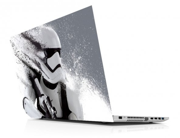 Sticker Masters Star Wars Darth Vader White Laptop Sticker