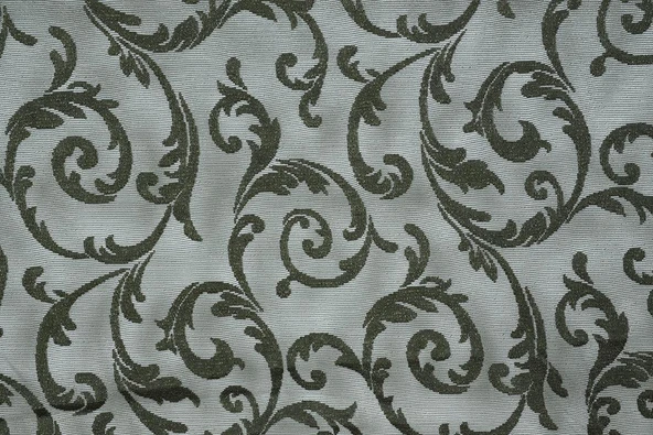 SULTAN 2 MODEL HAKİ YEŞİL RENK TEK KANAT Hazır dikilmiş Pileli Fon Perde 75*260 cm ürün görseli 1