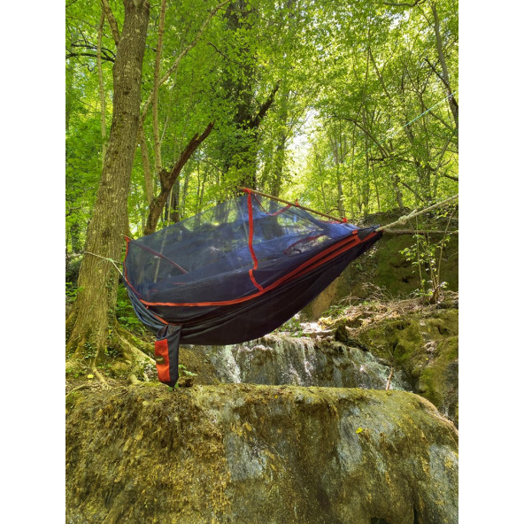 MAVİ CİBİNLİKLİ HAMAK