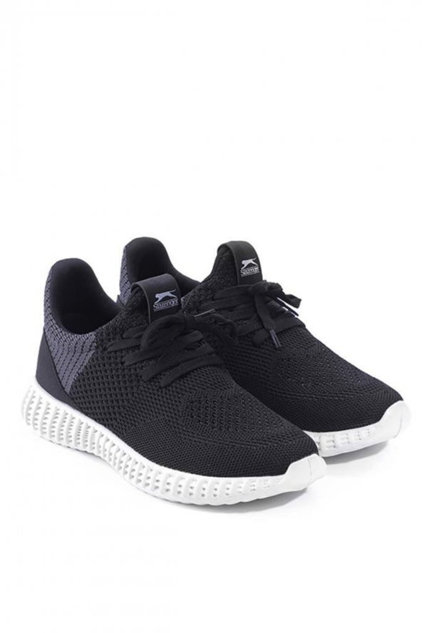 Slazenger Atomic Sneaker Erkek Ayakkabı Siyah Füme - 2