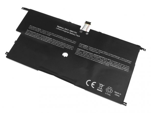 Lenovo ThinkPad X1 Carbon Gen3 00HW003 Notebook Bataryası