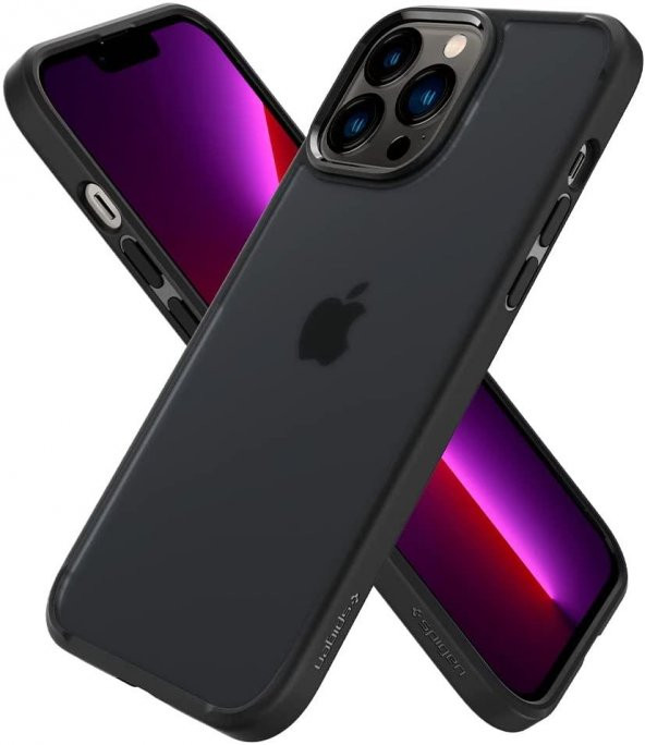 Spigen Apple iPhone 13 Pro Max Kılıf Ultra Matte Fro - 1